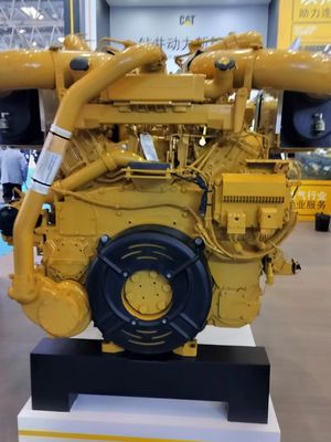 Powerful Diesel Engine Assembly 3512C With 51.8L Displacement / Direct Injection Fuel System