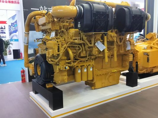 Powerful Diesel Engine Assembly 3512C With 51.8L Displacement / Direct Injection Fuel System