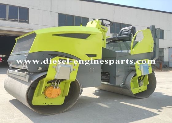Flexible Convenient Mini Drum Roller Automatic Double Drum Vibratory Roller