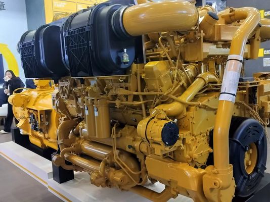 Powerful Diesel Engine Assembly 3512C With 51.8L Displacement / Direct Injection Fuel System